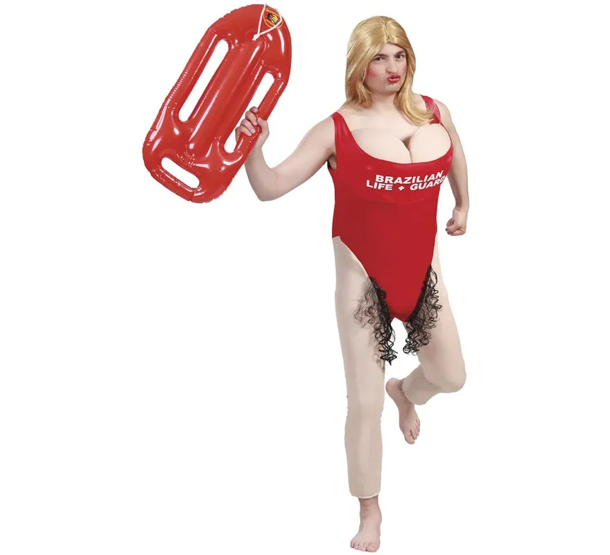 Costume del guardiano della spiaggia jamelga anderson man
